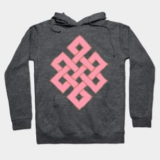 Pink Eternity Knot Hoodie